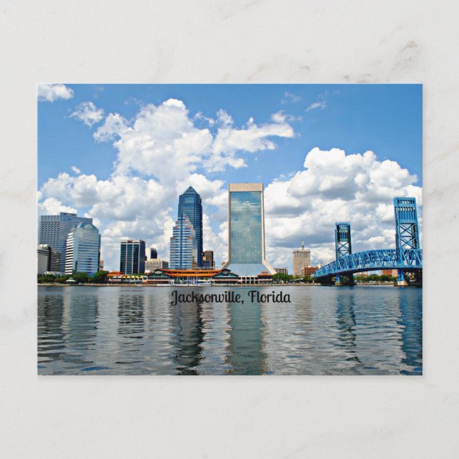 Jacksonville, FL Postcard (Front)