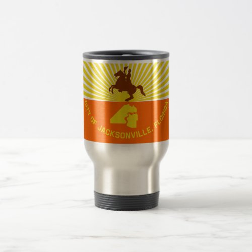 Jacksonville Flag Travel Mug