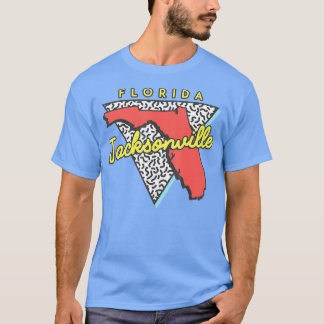 Jacksonville Florida  80s Design Souvenirs1  T-Shirt