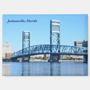 Jacksonville Florida bridge Magnet