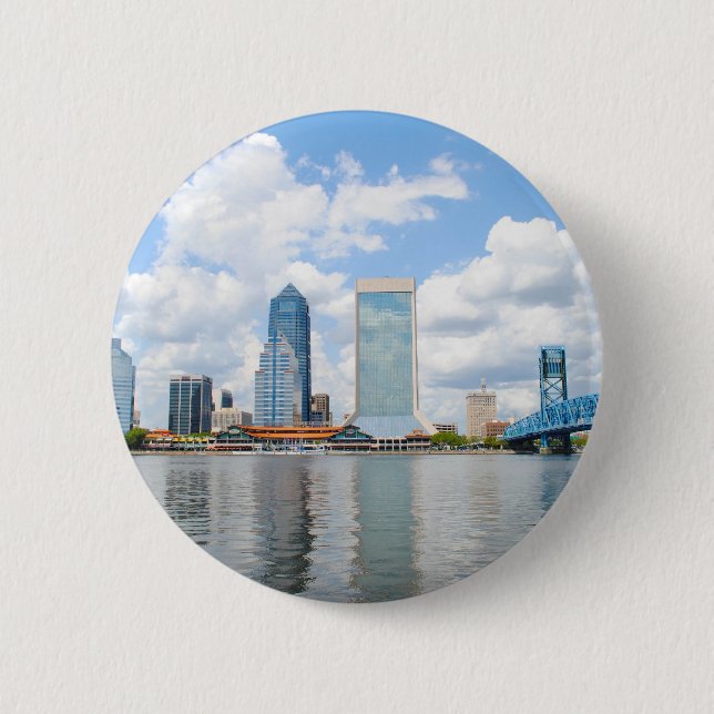 Jacksonville, Florida Button (Front)
