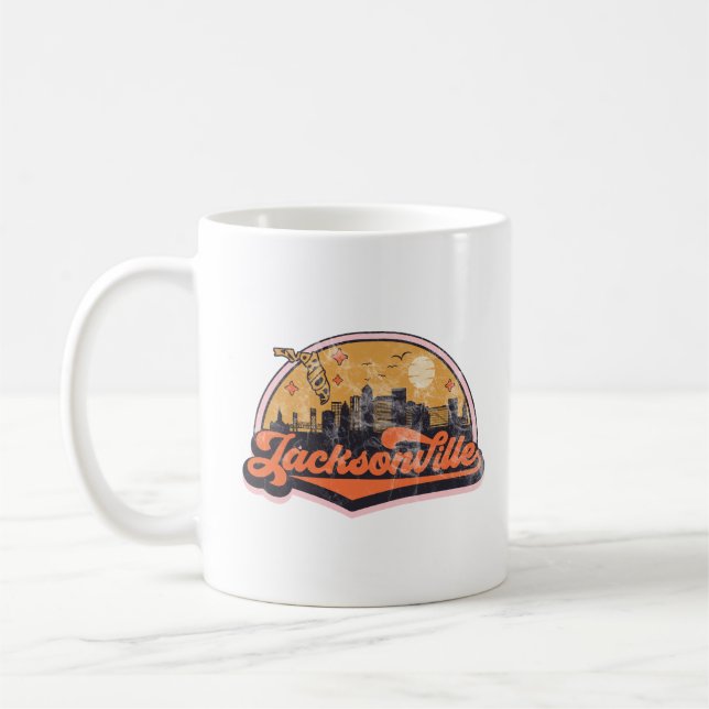Jacksonville, Florida Coffee Mug (Left)