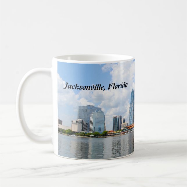 Jacksonville, Florida Coffee Mug (Left)