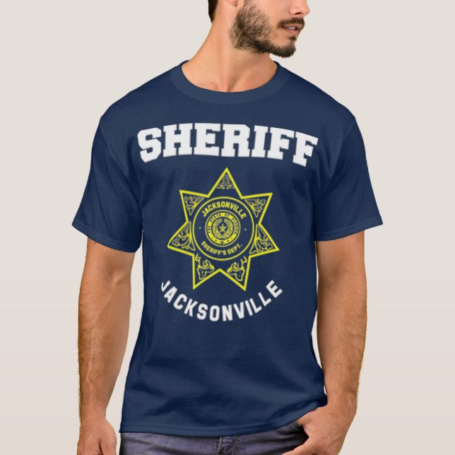 Jacksonville Florida Duval County Sheriff T-Shirt (Front)