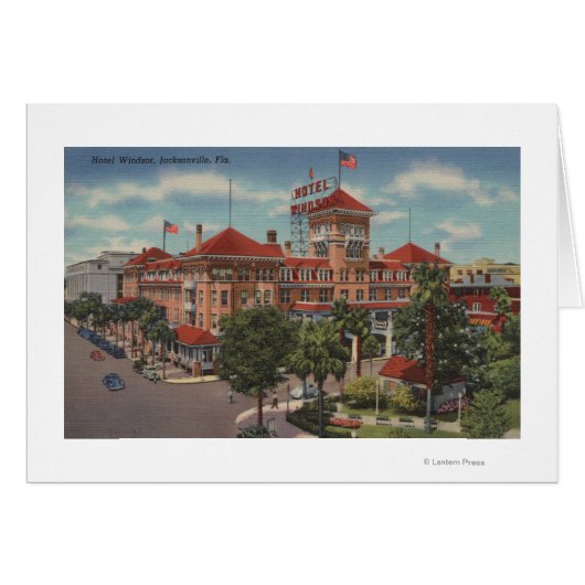 Jacksonville, Florida - Exterior View of Hotel (Front Horizontal)