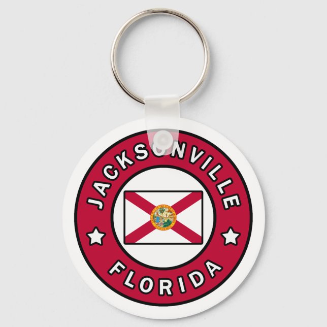 Jacksonville Florida Keychain (Front)
