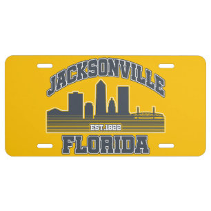 Jacksonville,Florida License Plate