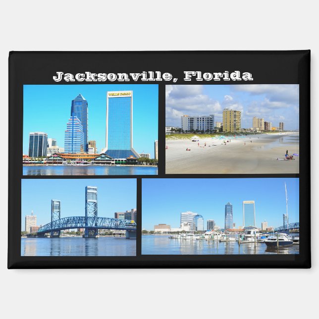Jacksonville, Florida Magnet (Front)