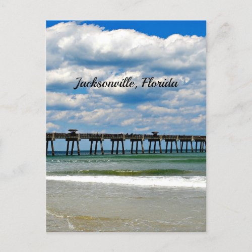 Jacksonville Florida Pier  Postcard