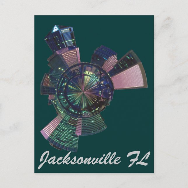 jacksonville florida postcard (Front)