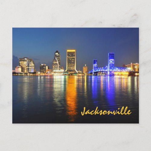 Jacksonville Florida USA Postcard