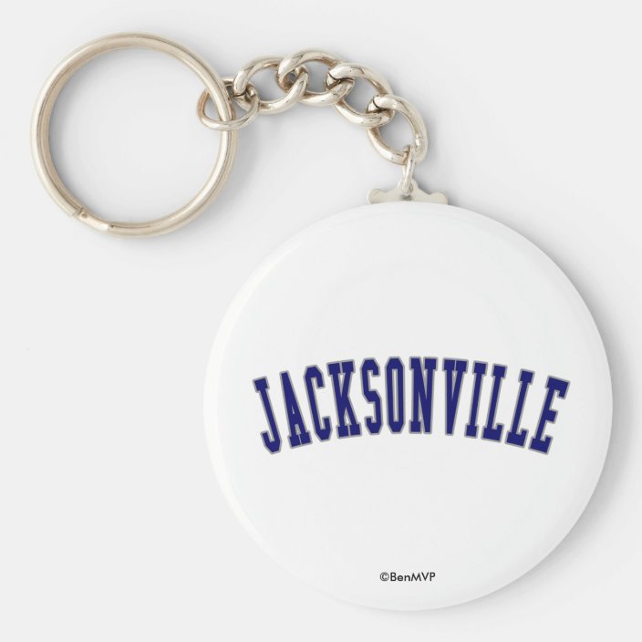 Jacksonville Key Chain