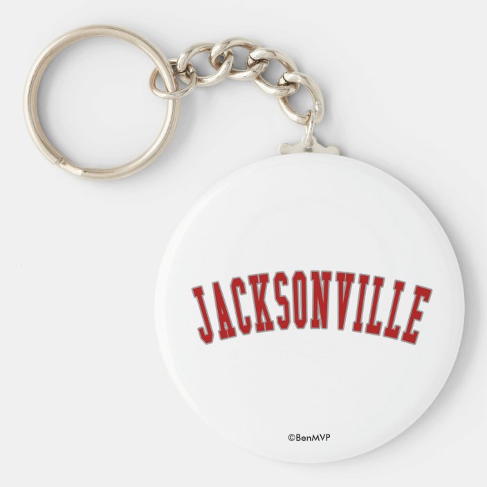Jacksonville Keychain