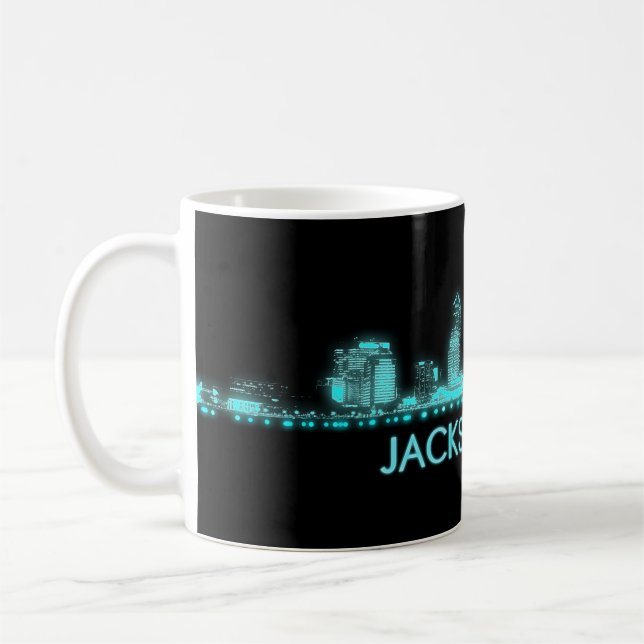Jacksonville Skyline Coffee Mug (Left)