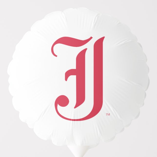 Jacksonville State University Classic JSU Letter Balloon (Front)