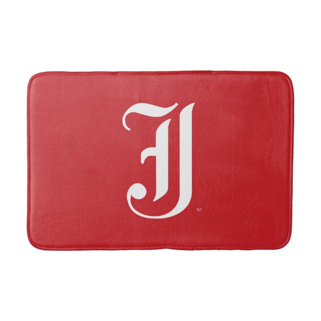 Jacksonville State University Classic JSU Letter Bath Mat (Front)