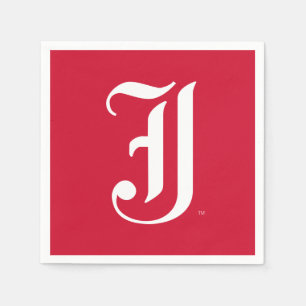 Jacksonville State University Classic JSU Letter Napkins