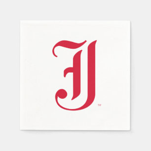 Jacksonville State University Classic JSU Letter Napkins