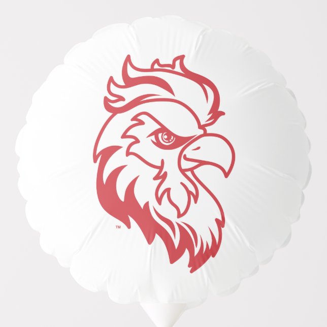 Jacksonville State University Gamecocks Red Eagle Balloon (Front)