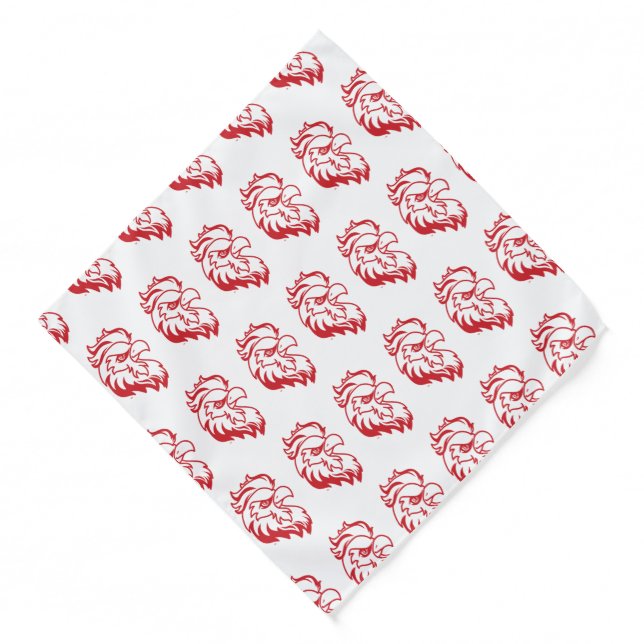 Jacksonville State University Gamecocks Red Eagle Bandana (Front)