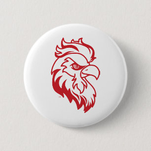 Jacksonville State University Gamecocks Red Eagle Button