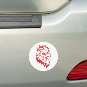 Jacksonville State University Gamecocks Red Eagle Car Magnet