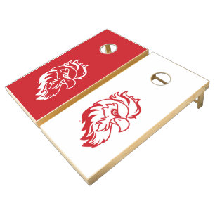 Jacksonville State University Gamecocks Red Eagle Cornhole Set