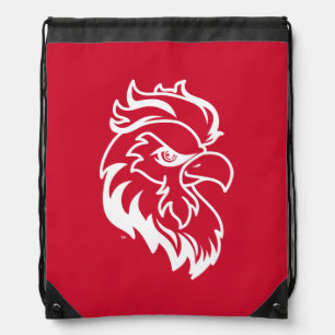 Jacksonville State University Gamecocks Red Eagle Drawstring Bag