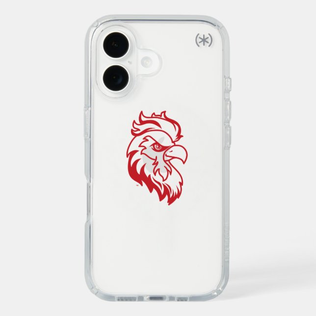 Jacksonville State University Gamecocks Red Eagle Speck iPhone Case (Front)