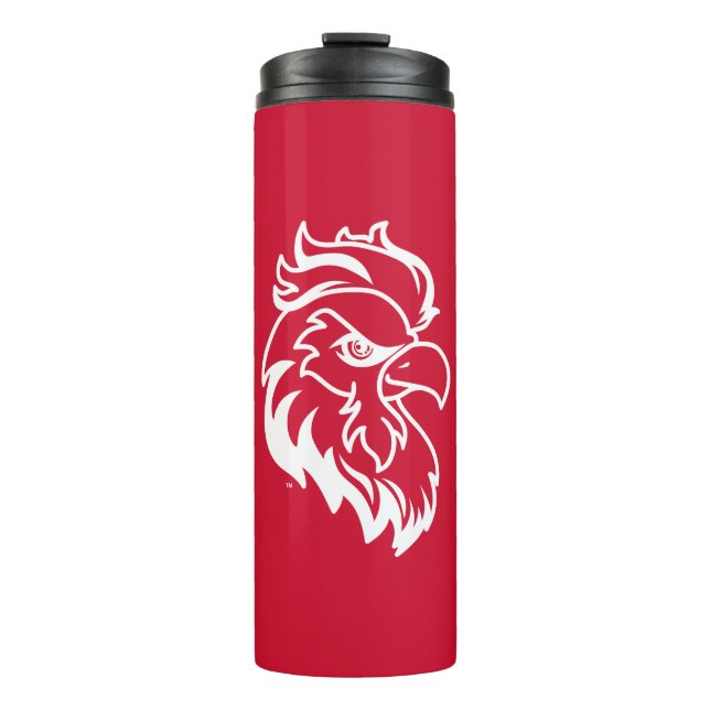 Jacksonville State University Gamecocks Red Eagle Thermal Tumbler (Front)