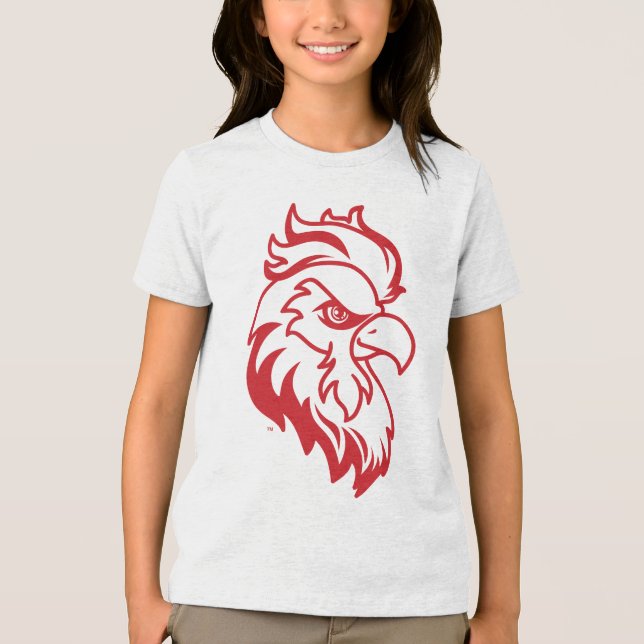 Jacksonville State University Gamecocks Red Eagle Tri-Blend Shirt (Front)