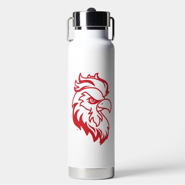 Jacksonville State University Gamecocks Red Eagle Water Bottle (Front)