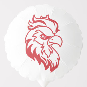 Jacksonville State University Gamecocks Red gameco Balloon