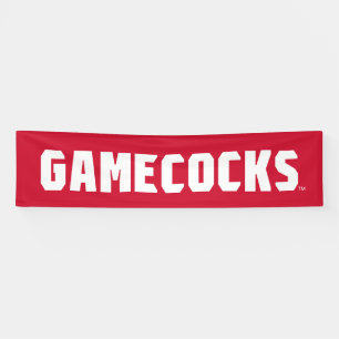 Jacksonville State University Gamecocks Red Logo Banner