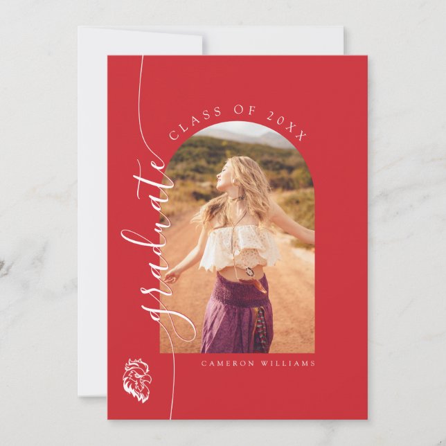 Jacksonville State University Graduation Announcement (Front)