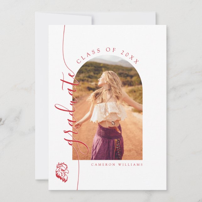 Jacksonville State University Graduation Announcement (Front)