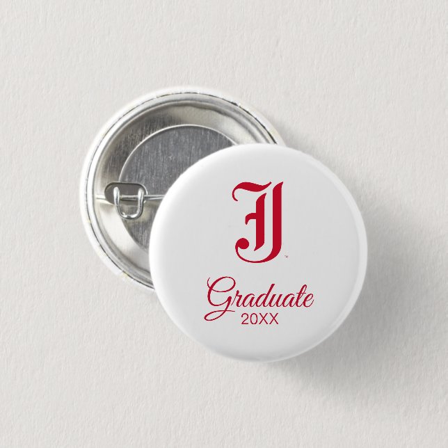 Jacksonville State University Graduation Button (Front & Back)