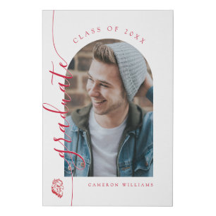 Jacksonville State University Graduation Faux Canvas Print