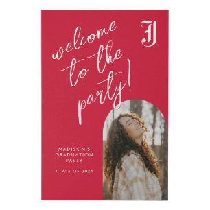 Jacksonville State University Graduation Faux Canvas Print