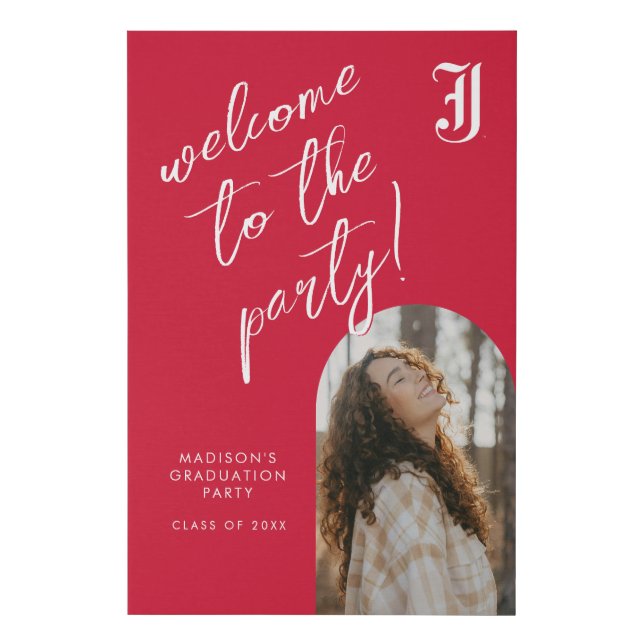 Jacksonville State University Graduation Faux Canvas Print (Front)