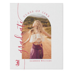 Jacksonville State University Graduation Faux Canvas Print