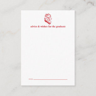 Jacksonville State University Graduation Note Card