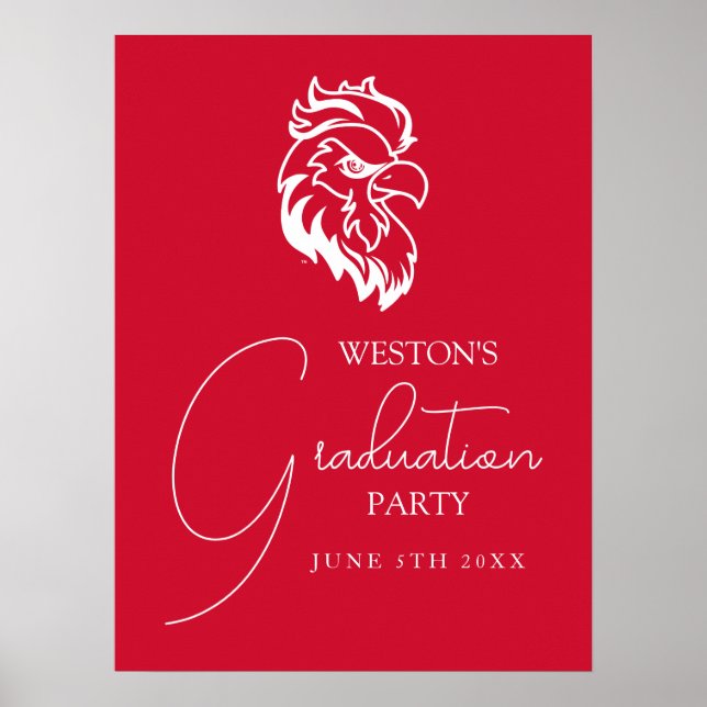 Jacksonville State University Graduation Poster (Front)