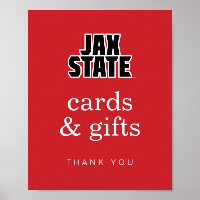 Jacksonville State University Graduation Poster (Front)