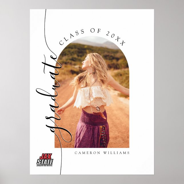 Jacksonville State University Graduation Poster (Front)