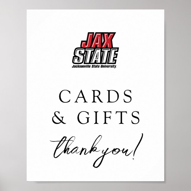 Jacksonville State University Graduation Poster (Front)