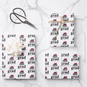 Jacksonville State University Graduation Wrapping Paper Sheets
