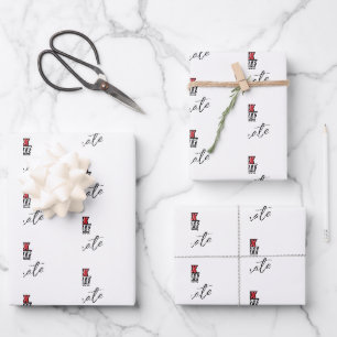 Jacksonville State University Graduation Wrapping Paper Sheets
