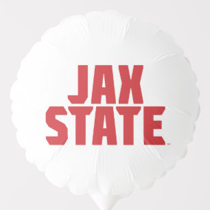 Jacksonville State University JAX STATE Bold Red Balloon