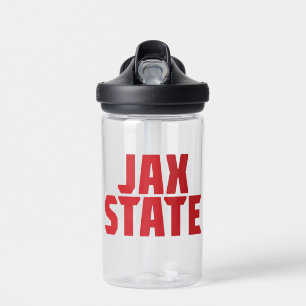 Jacksonville State University JAX STATE Bold Red Water Bottle